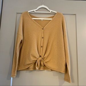 American Eagle Waffle Knit Sweater, Size M